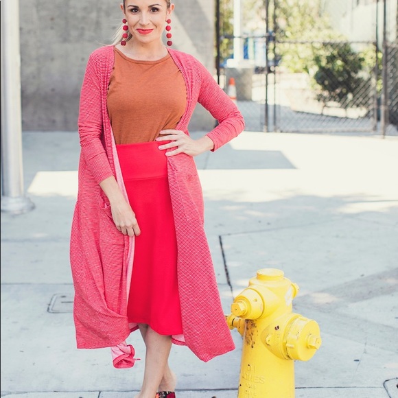 New With Tags! LuLaRoe Azure Skirt Sizes XS & Med - Picture 8 of 8